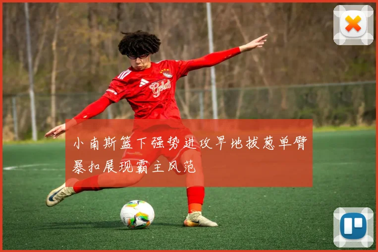 小南斯篮下强势进攻旱地拔葱单臂暴扣展现霸主风范
